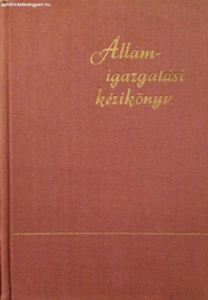 Államigazgatási kézikönyv - Dr. Besnyő Károly