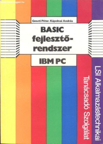 Basic fejlesztőrendszer IBM PC - Geszti Péter, Kápolnai András