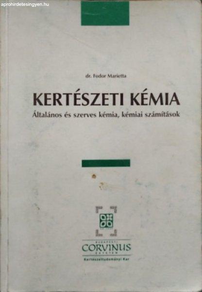 Kertészeti kémia - dr. Fodor Marietta