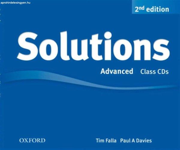 Solutions Advanced Class CDs (3 db Audio CD) - 2nd edition - Paul A Davies Tim
Falla