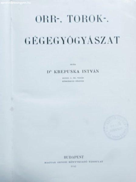 Orr-, torok-, gégegyógyászat - Dr. Krepuska István