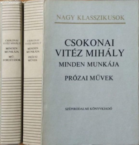 Csokonai Vitéz Mihály minden munkája - Műfordítások + Prózai művek (2
kötet) - Csokonai Vitéz Mihály