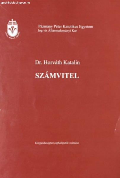 Számvitel - Dr. Horváth Katalin