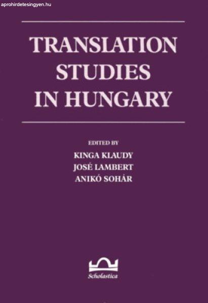 Translation studies in Hungary - Klaudy Kinga