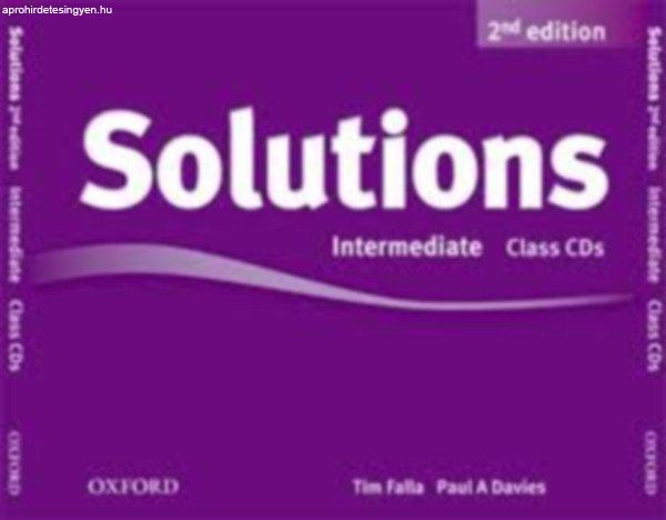 Solutions Intermediate Class Audio CDs (3 db Audio CD) - 2nd edition - Paul A
Davies Tim Falla