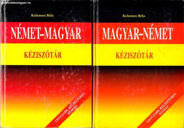 Magyar-Német Német-Magyar kéziszótár (Regiszteres kiadás!) - Kelemen Béla
(szerk.)