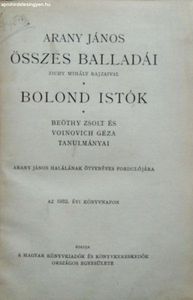 Arany János összes balladái Zichy Mihály rajzaival - Bolond Istók - Arany
János