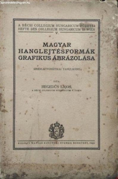 Magyar hanglejtésformák grafikus ábrázolása - Hegedűs Lajos