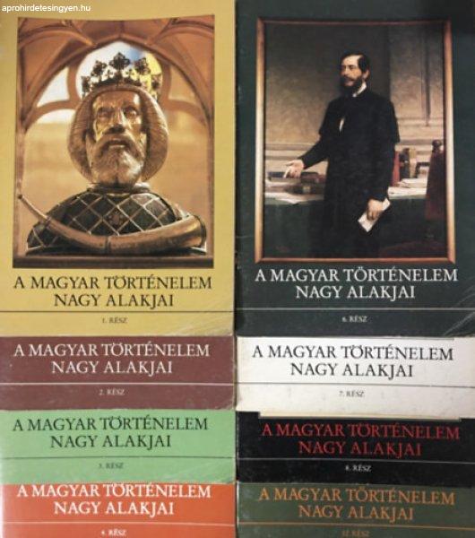 A magyar történelem nagy alakjai 1., 2., 3., 4., 6., 7., 8., 12. (8 kötet) -
Dörnyei L. Dr.-Kővágó S. Dr., Kende János és Sípos Péter, Gergely
András