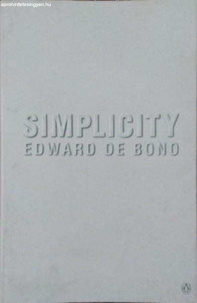 Simplicity - Edward De Bono