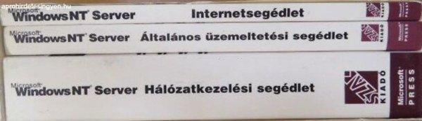 Microsoft Windows NT Server Resource Kit- Üzemeltetői enciklop. I-III.
(Általános üzemeltetési seg. + Hálózatkezelési seg. + Internetsegédlet)
-