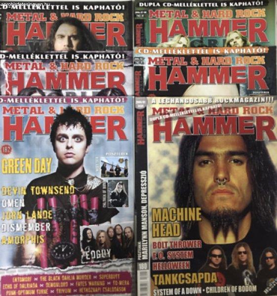 Metal & Hard Rock Hammer Magazin (szórványszámok, 2006/01, 03, 04, 06, 07-08,
09) - Lénárd László (főszerk.)