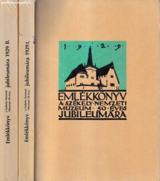 Emlékkönyv a Székely Nemzeti Múzeum ötvenéves jubileumára I-II. (reprint,
kísérőfüzettel) - Csutak Vilmos (szerk.)