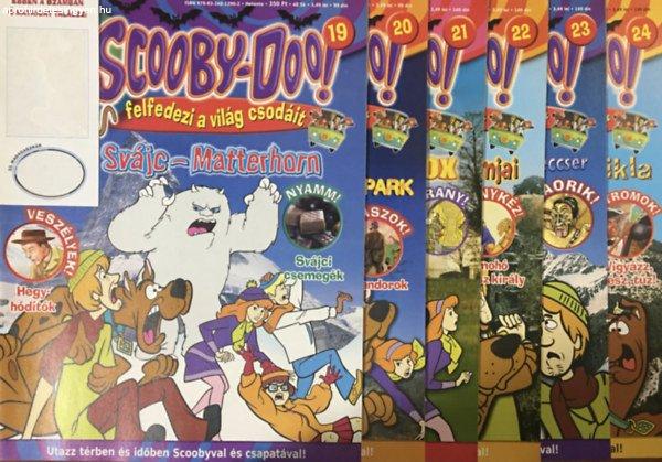 Scooby-Doo! magazin 19-24. lapszám - 2008 - 6 darab -