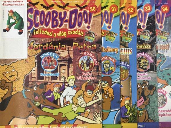 Scooby-Doo! magazin 30-34. lapszám - 2008 - 5 darab -