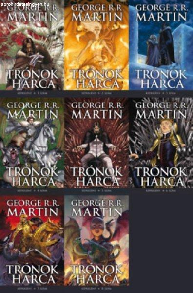 Trónok harca 1-8. - Képregény - George R.R. Martin