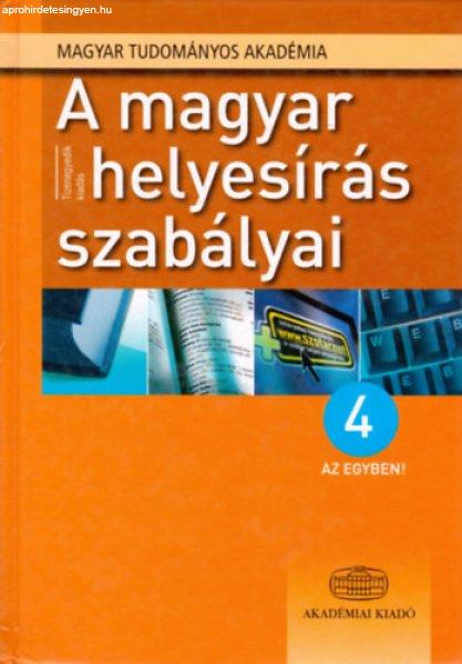 A magyar helyesírás szabályai - 4 az egyben! -