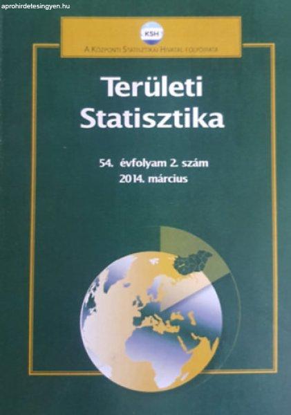 Területi statisztika 2014. március (54.) évfolyam 2.szám - Tóth Géza
(főszerk.)