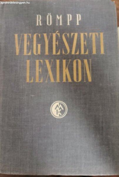 Römpp vegyészeti lexikon 1. (A-E) - Dr. O.-A. Neumüller