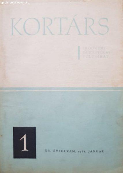 Kortárs - Irodalmi és Kritikai Folyóirat XII. évf. 1. sz. 1968. január -
Simon István (szerk.)