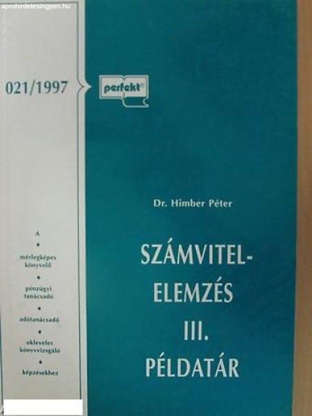 Számvitelelemzés III. Példatár - Dr. Himber P.