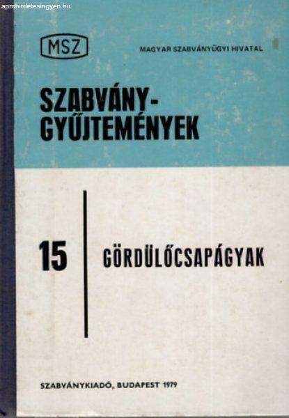 Gördülőcsapágyak (MSZ szabványgyűjtemények 15.) -