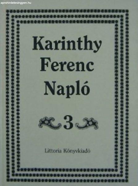 Napló 3. 1974-1991 - Karinthy Ferenc