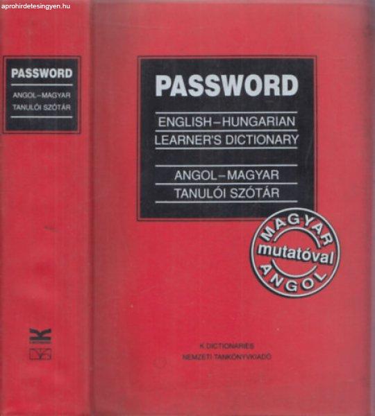 Password (english-hungarian learner's dictionary - angol-magyar tanulói
szótár) - Dr. Magay Tamás