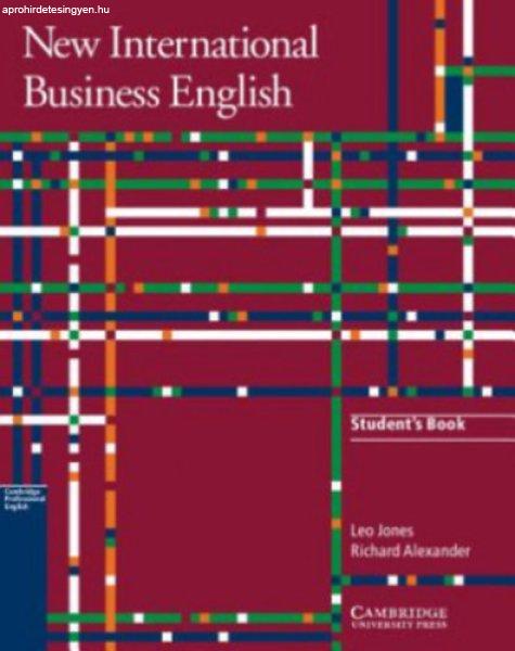 New International Business English - Student's Book - Leo Jones