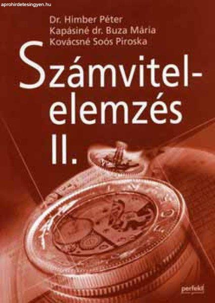 Számvitelelemzés II. - Dr. Himber P.; Kapásiné Dr. Buza; Kovácsné Soós
Piroska