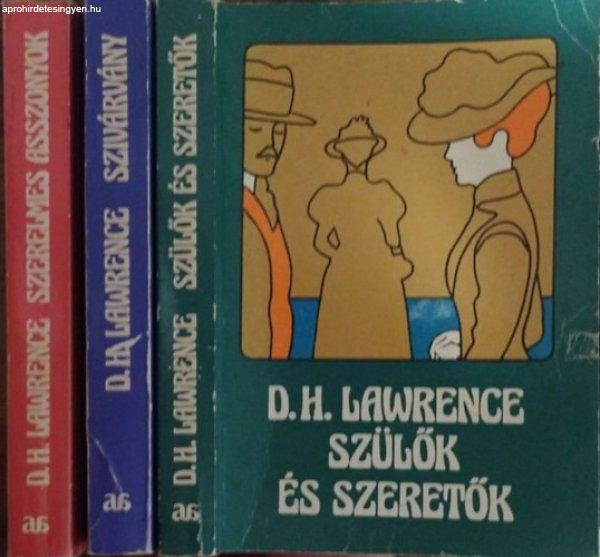 Szerelmes asszonyok + Szivárvány + Szülők és szeretők (3 kötet) - D.H.
Lawrence