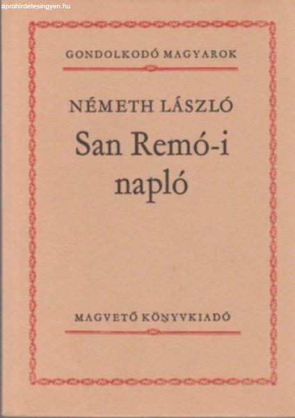 San Remó-i napló (Gondolkodó magyarok) - Németh László