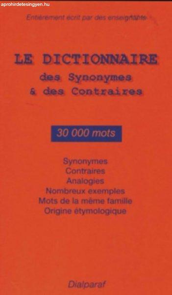 Dictionnaire des synonymes et des contraires -