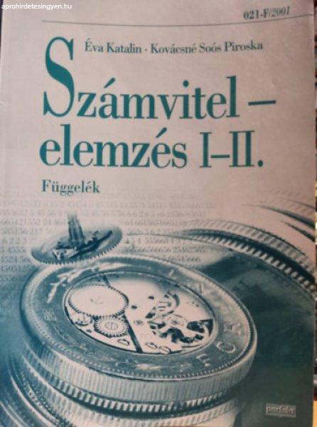 Számvitelelemzés I-II. Függelék (021-F/2001) - Éva Katalin-Kovácsné Soós
P.