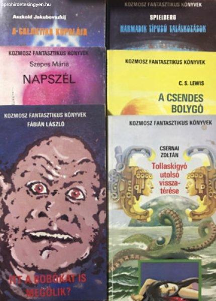 Kozmosz fantasztikus könyvek könyvcsomag (6 kötet) - Csernai Zoltán, C. S.
Lewis, Spielberg, Fábián László, Szepes Mária, Aszkold Jakubovszkij