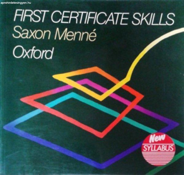 First Certificate Skills - Saxon Menné