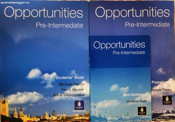 Opportunities - Pre-Intermediate(Student s Book)with mini-dict. + Opportunities
Pre-Intermediate Language Powerbook - M. Harris, D. Mower, Anna Sikorzynska