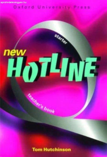 New Hotline Starter Teacher's Book - Tom Hutchinson