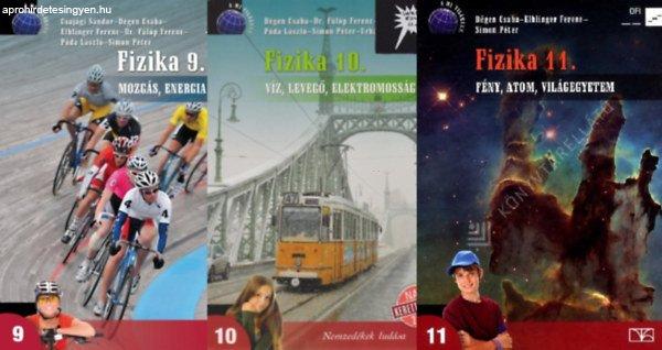 Fizika 9-10-11. a középiskolák számára (3 kötet) - Csajági - Dégen -
Elblinger - Fülöp - Póda - Simon