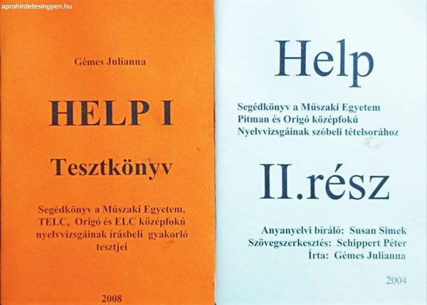 Help I. Tesztkönyv + Help II. rész (2 kötet) - Gémes Julianna