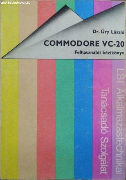 Commodore VC-20 felhasználói kézikönyv - Dr. Úry László