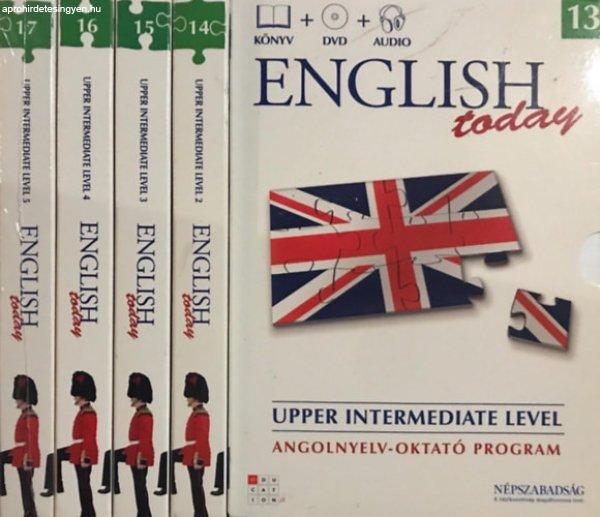 English today 13-17. - Upper intermediate level 1-5. (könyv+DVD+audio) -