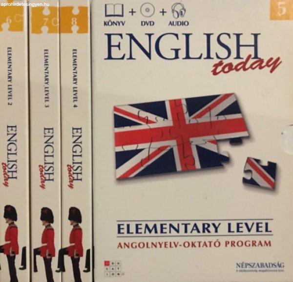 English today 5-8. (Angolnyelv-oktató program) - (Könyv + DVD + Audio)
Elementary level 1-4. -