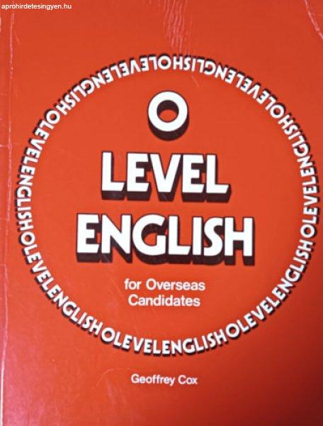 O-level English for Overseas Candidates - Geoffrey Cox