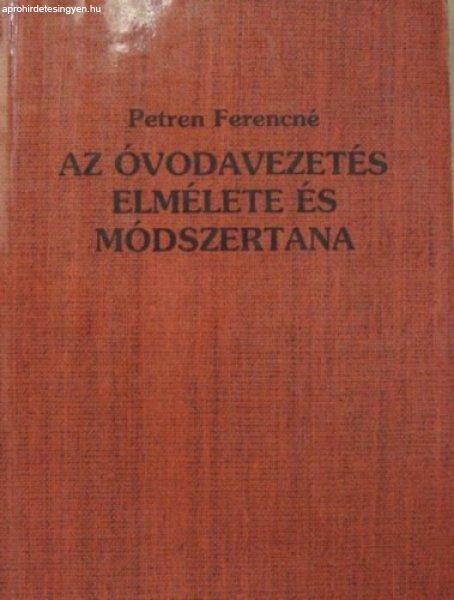 Az óvodavezetés elmélete és módszertana -