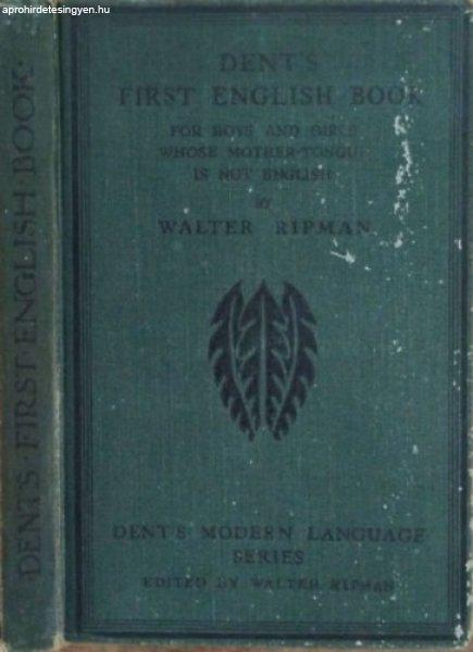 Dent's first english book - Walter Ripman