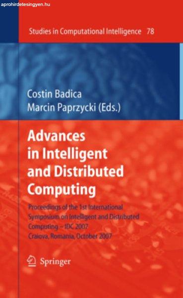 Advances in Intelligent and Distributed Computing - Costin Badica - Marcin
Paprzycki (Eds.)