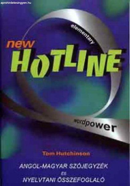 New Hotline - elementary - wordpower (szójegyz. és nyelvt. összefogl.) - Tom
Hutchinson