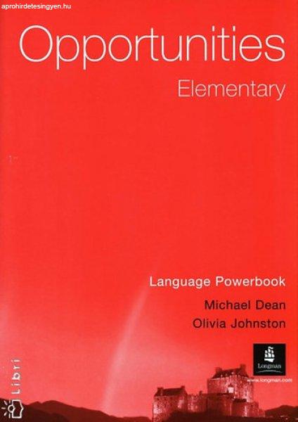 Opportunities - Elementary (Language Powerbook) LM-1403 - Olivia Johnston;
Michael Dean