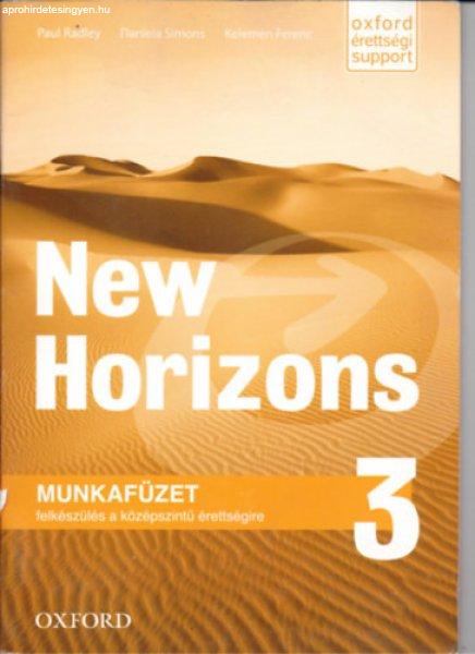 New Horizons 3 - Munkafüzet - Paul Radley, Daniella Simons, Kelemen Ferenc